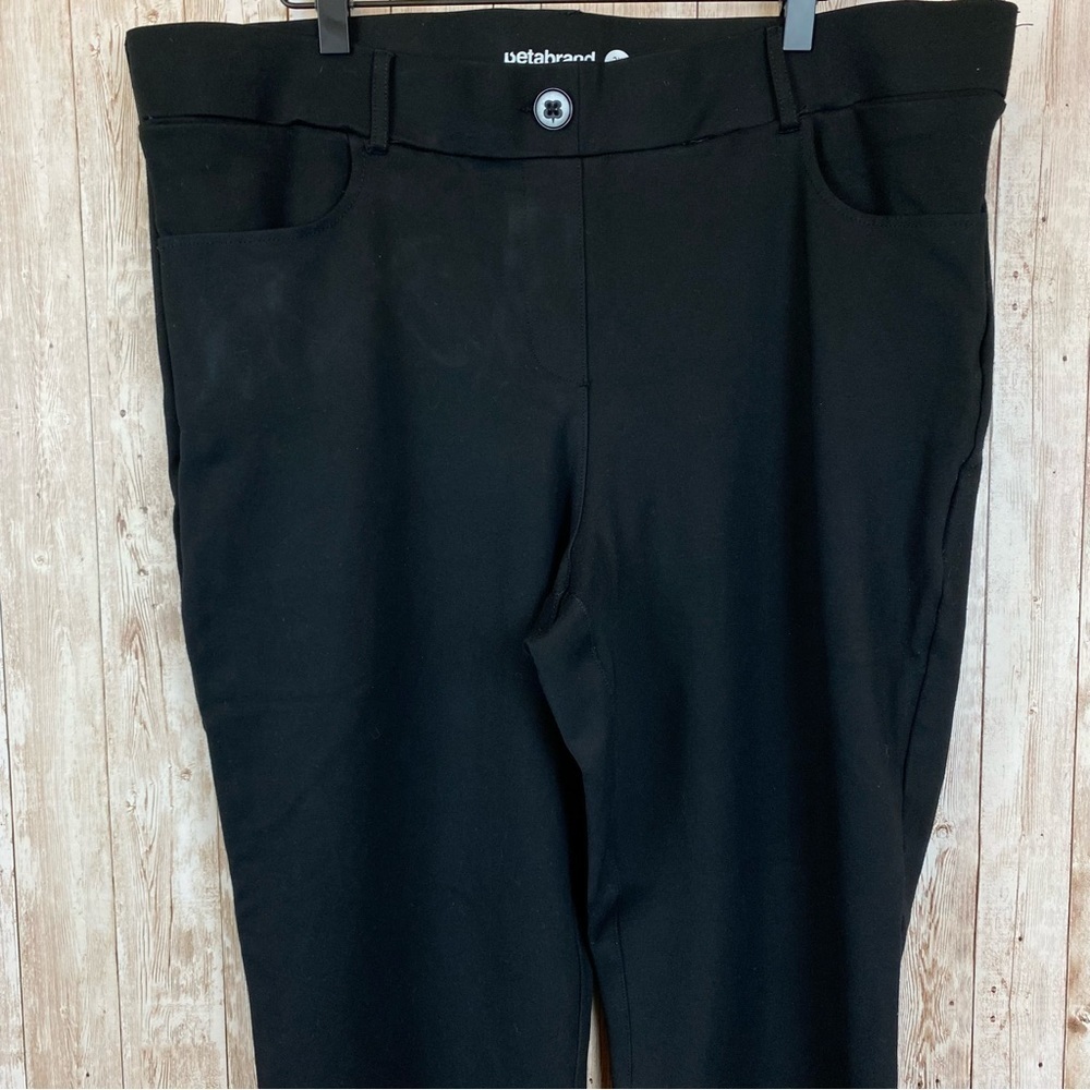 Betabrand Black Yoga Pants Size 2XL Petite - Picture 2 of 6